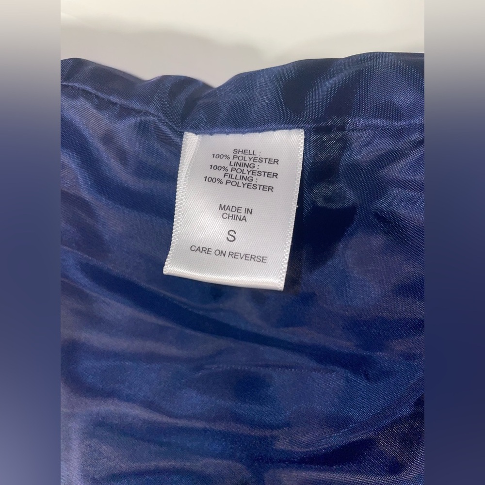 Women's Lightweight Packable Down Blue Jacket Coat - image 8